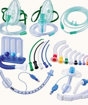 Oxygen masks, nebulizer masks and airways