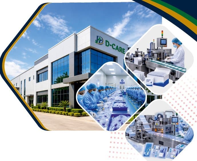 D-Care manufacturing facility and clean-room production lines in Bavla, Ahmedabad