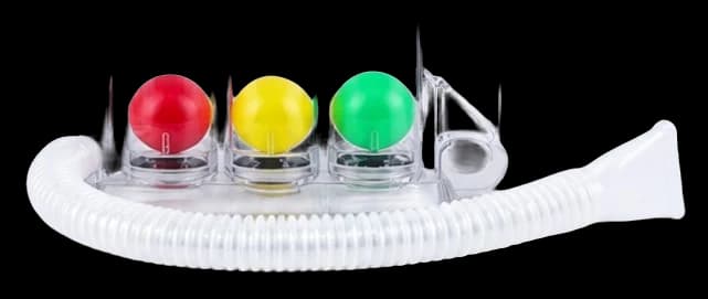 D-Care Disposable 3 Ball Respirometer (Lung Exerciser)