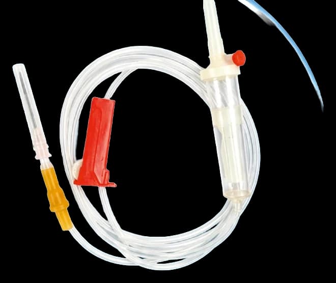 D-Care Blood Administration Set – Single Chamber, Vented