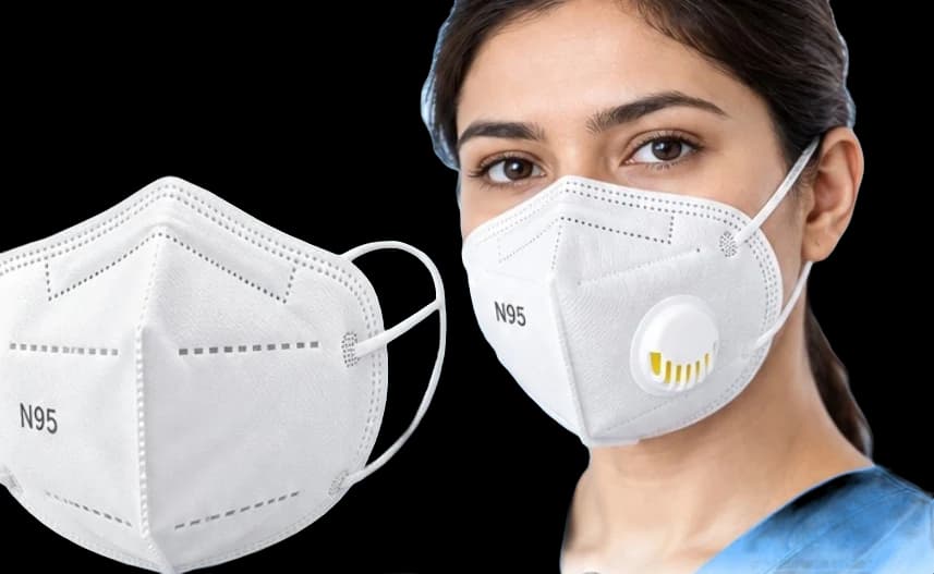 D-Care Disposable N95 / Dust Face Mask