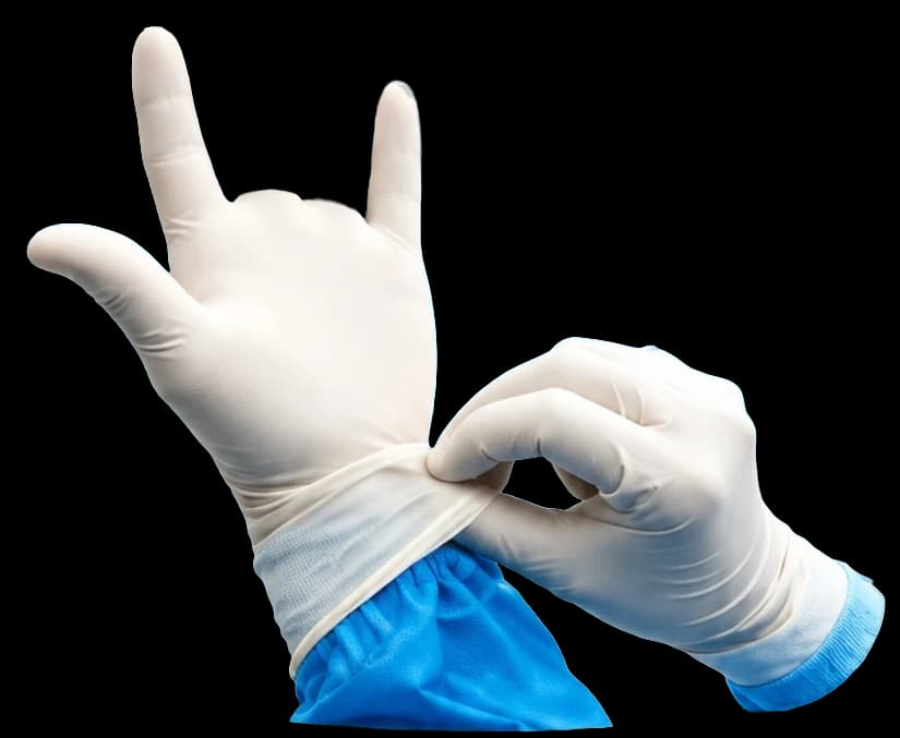 D-Care Latex Surgical Gloves