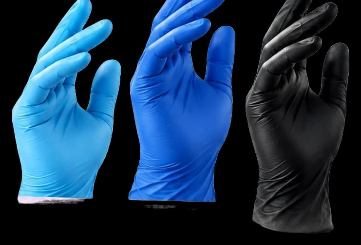 D-Care Nitrile Examination Gloves