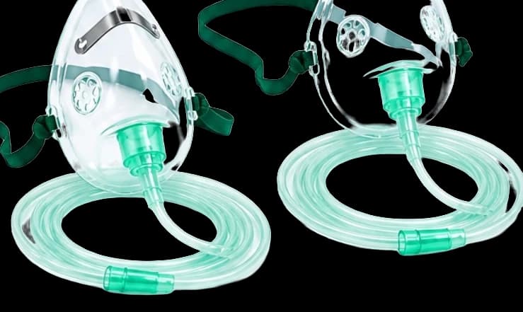 D-Care Disposable Oxygen Mask Kit
