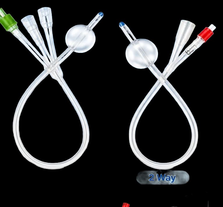 D-Care Disposable Silicon Foley Balloon Catheter