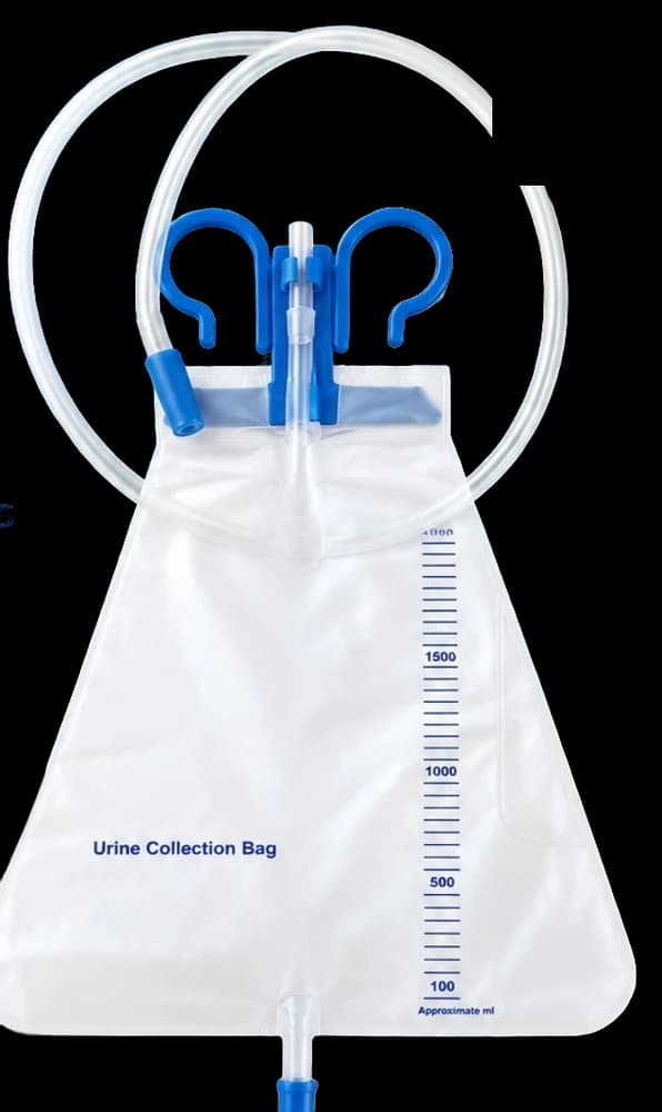 D-Care Disposable Urine Collection Bag (Bottom Outlet)