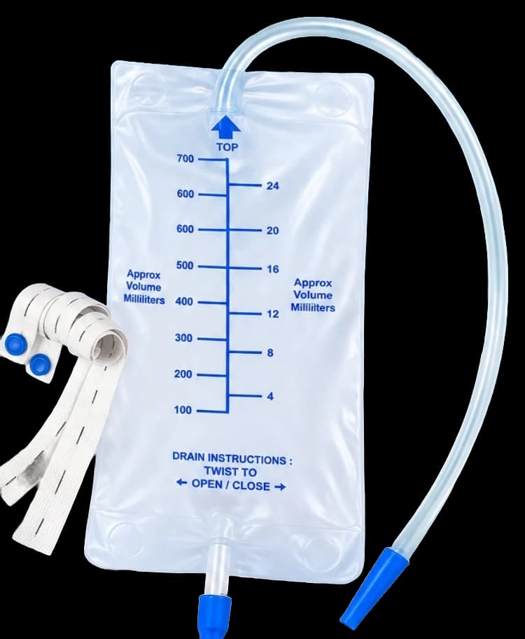 D-Care Disposable Urine Collection Leg Bag