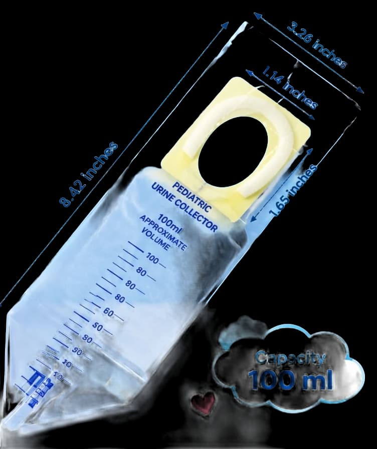 D-Care Disposable Urine Collection Pediatric Bag