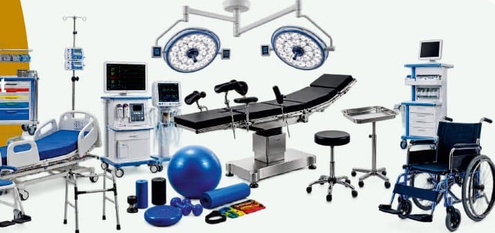 Hospital beds, OT table and patient care equipment