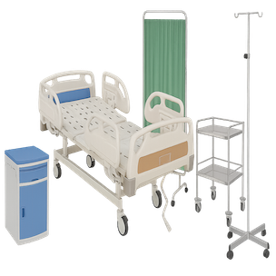 Hospital furniture & fixatures 